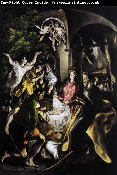 El Greco The Adoration of the Shepherds
